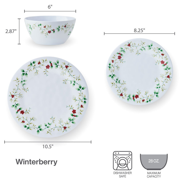 Winterberry plates outlet